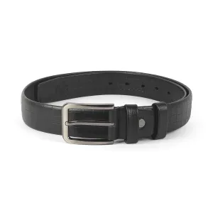 Tresmode Work Black Men's Leather Belt