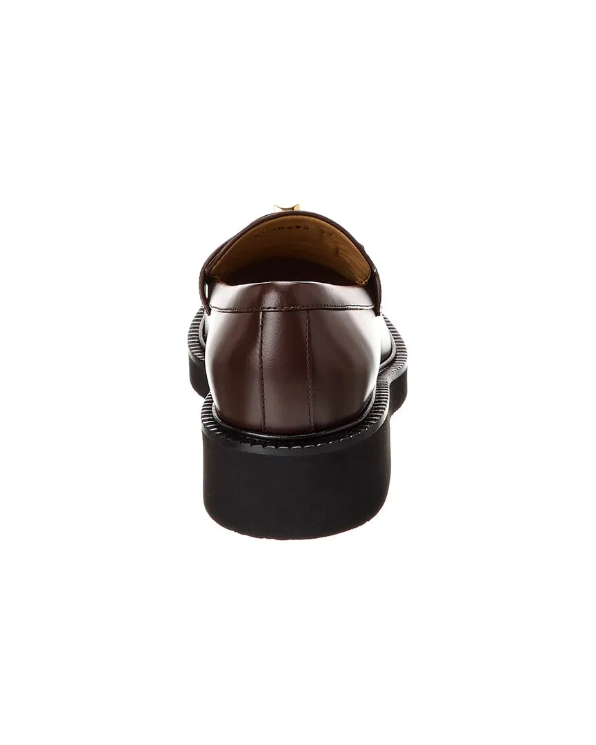 Valentino Leather Loafer
