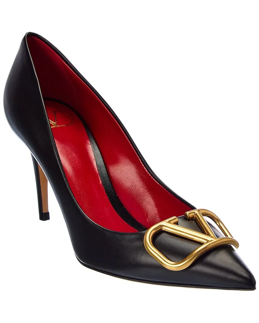 Valentino VLogo Signature 60 Leather Pump