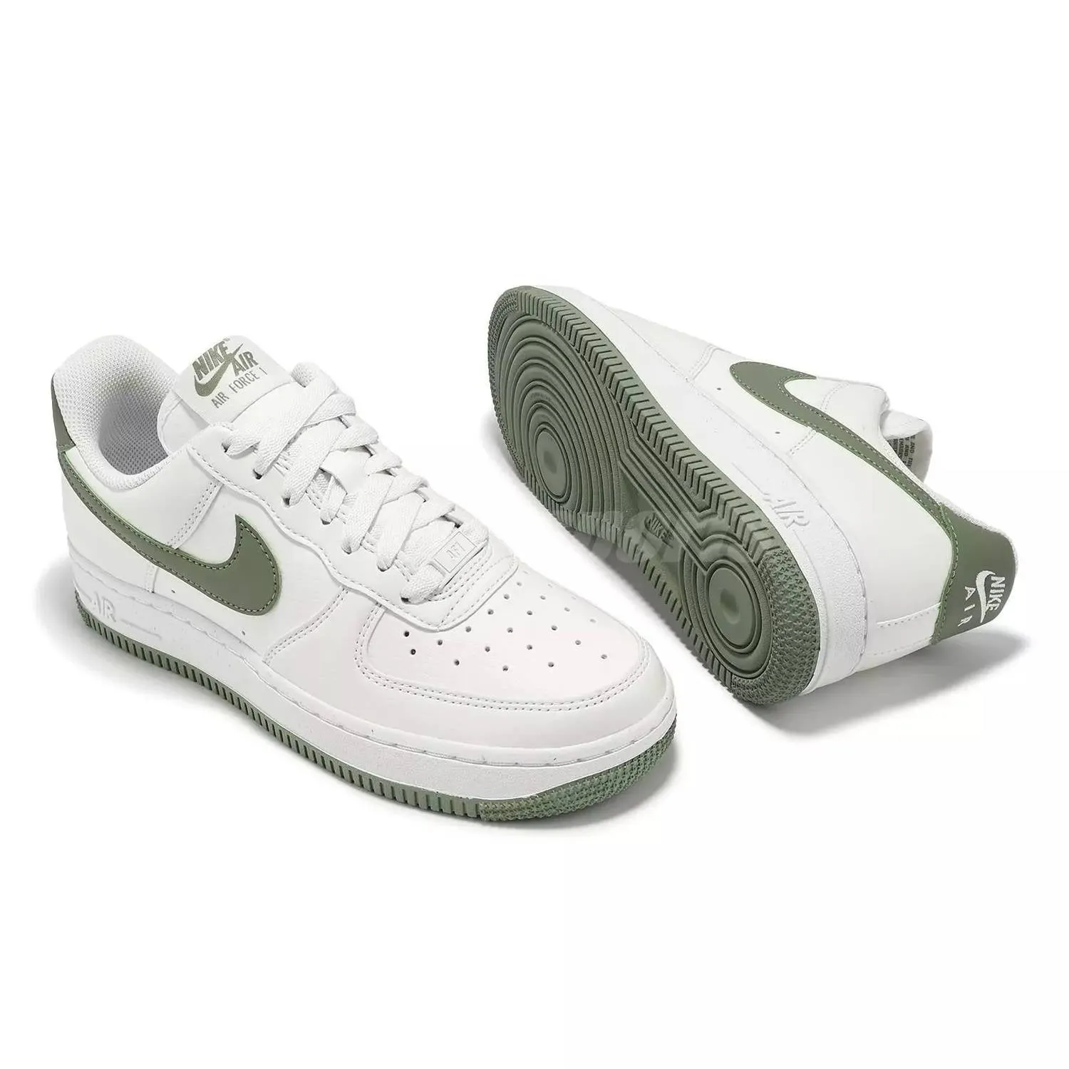 Women's Air Force 1 '07 Nn Sneakers In Sail/oil Green-Sail-Volt