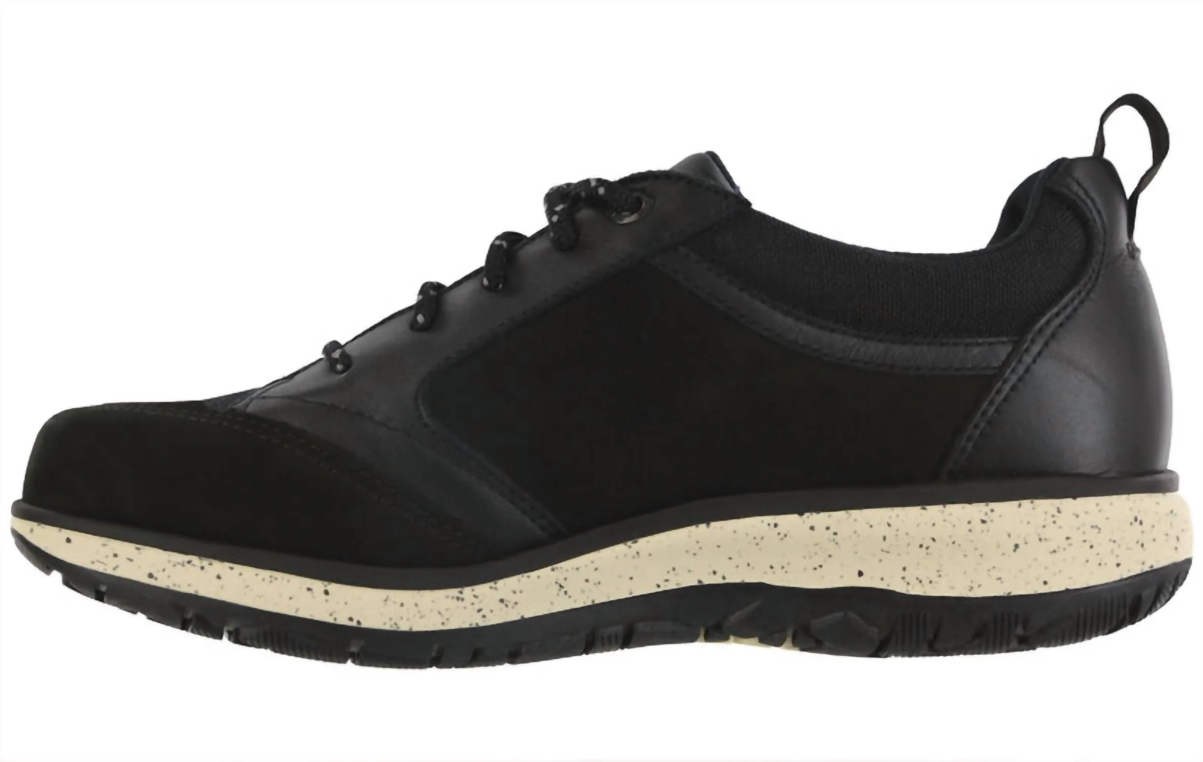 Women's Boulder Lace Up Sneaker - Medium Width In Black Ash
