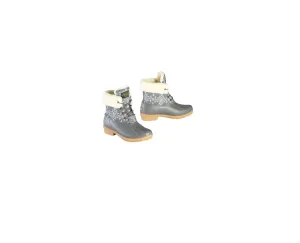 Women’S Classic Plains Star Duck Winter Boots In Gray