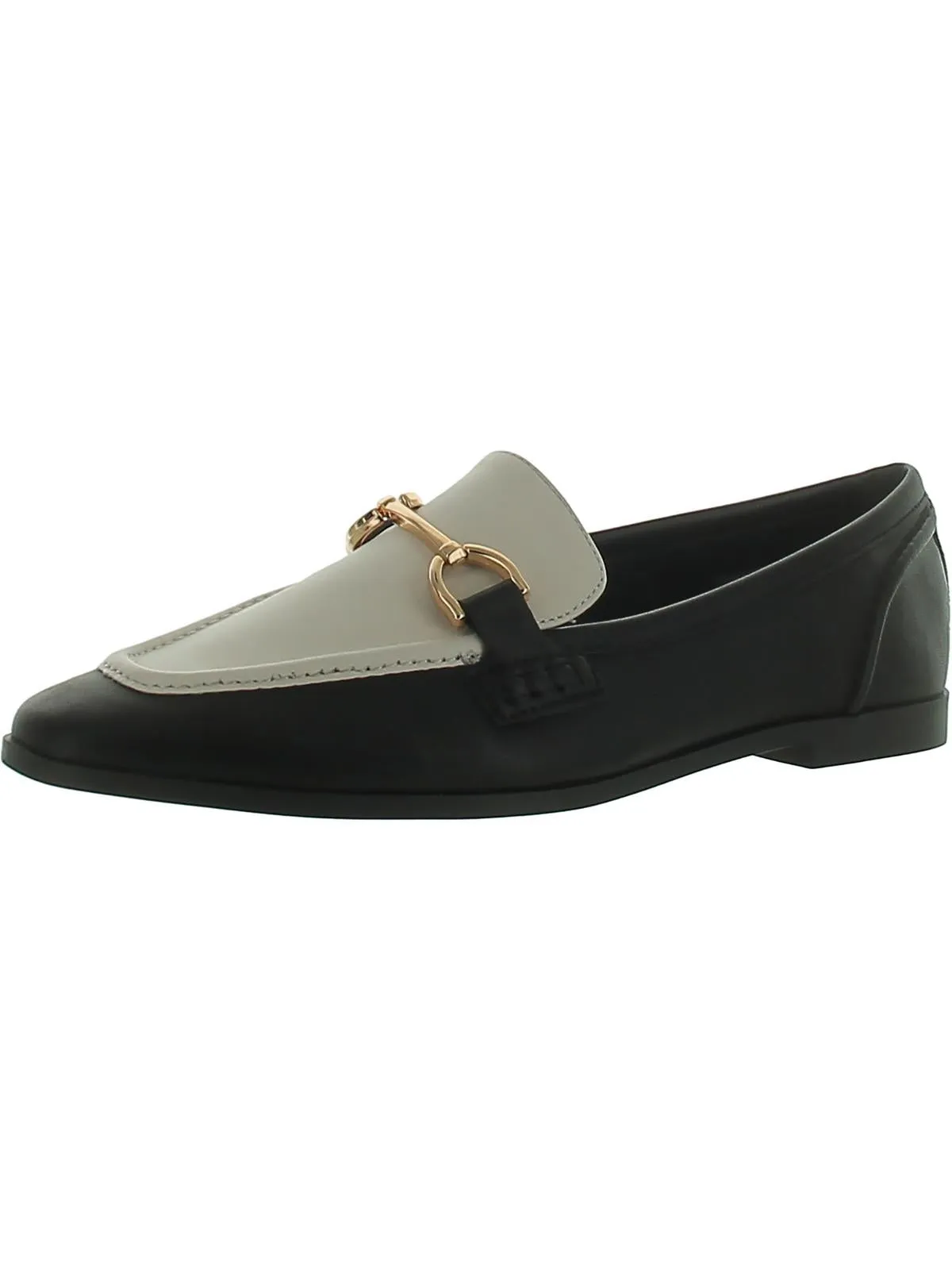 Womens Cushioned Footbed Horsebit Loafers