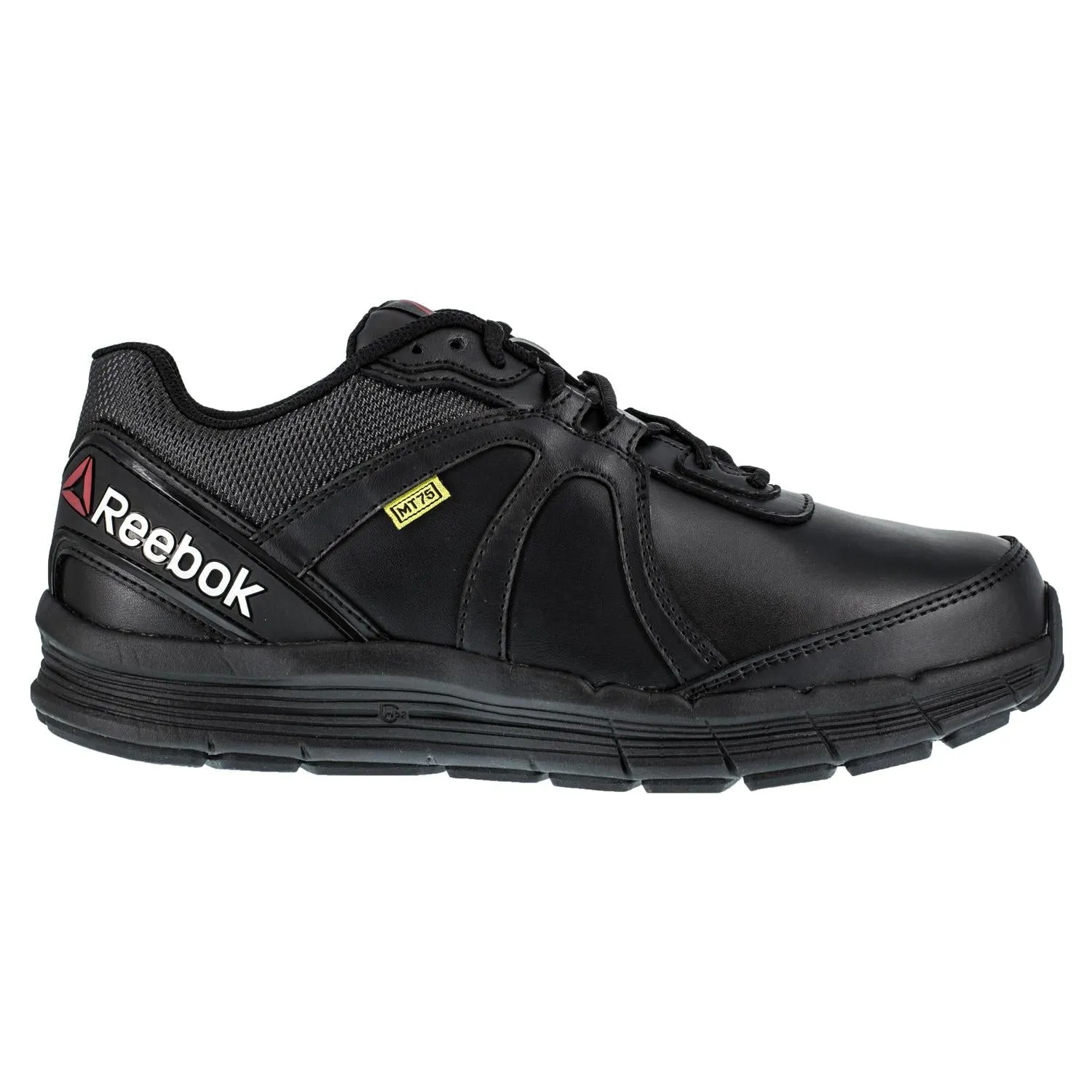 Women's Guide Steel-Toe Met Guard Athletic Work Shoe Black