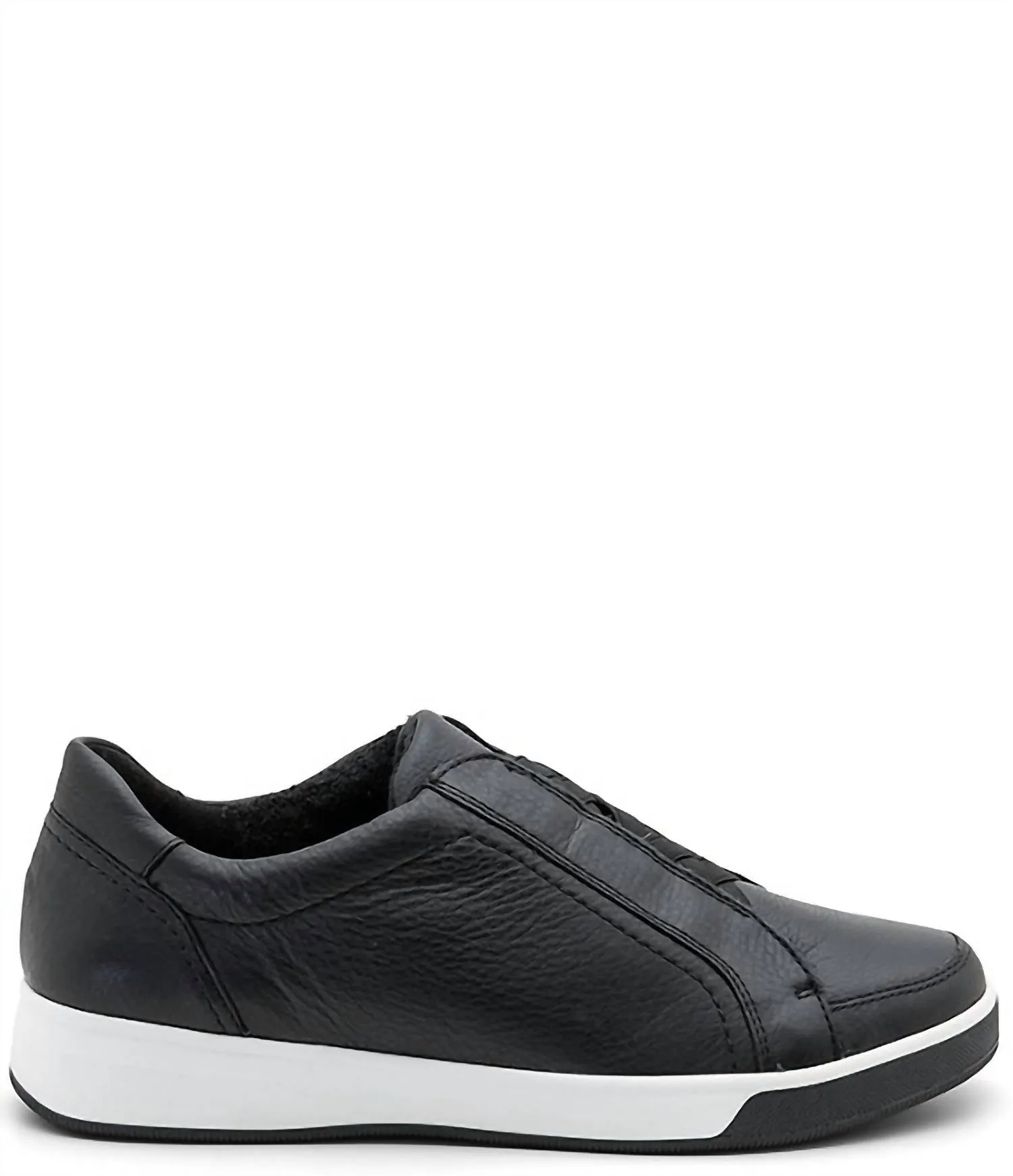 Women's Rei Low Sneakers In Black Calf