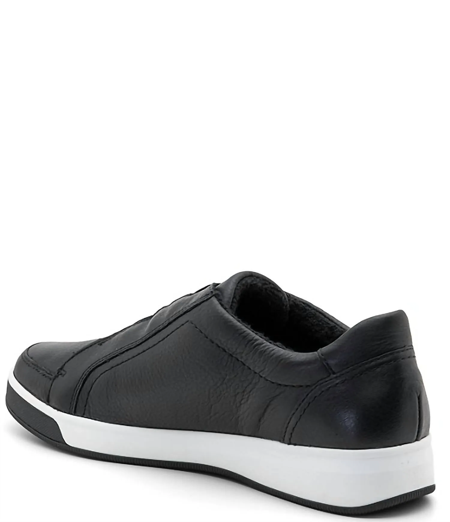 Women's Rei Low Sneakers In Black Calf