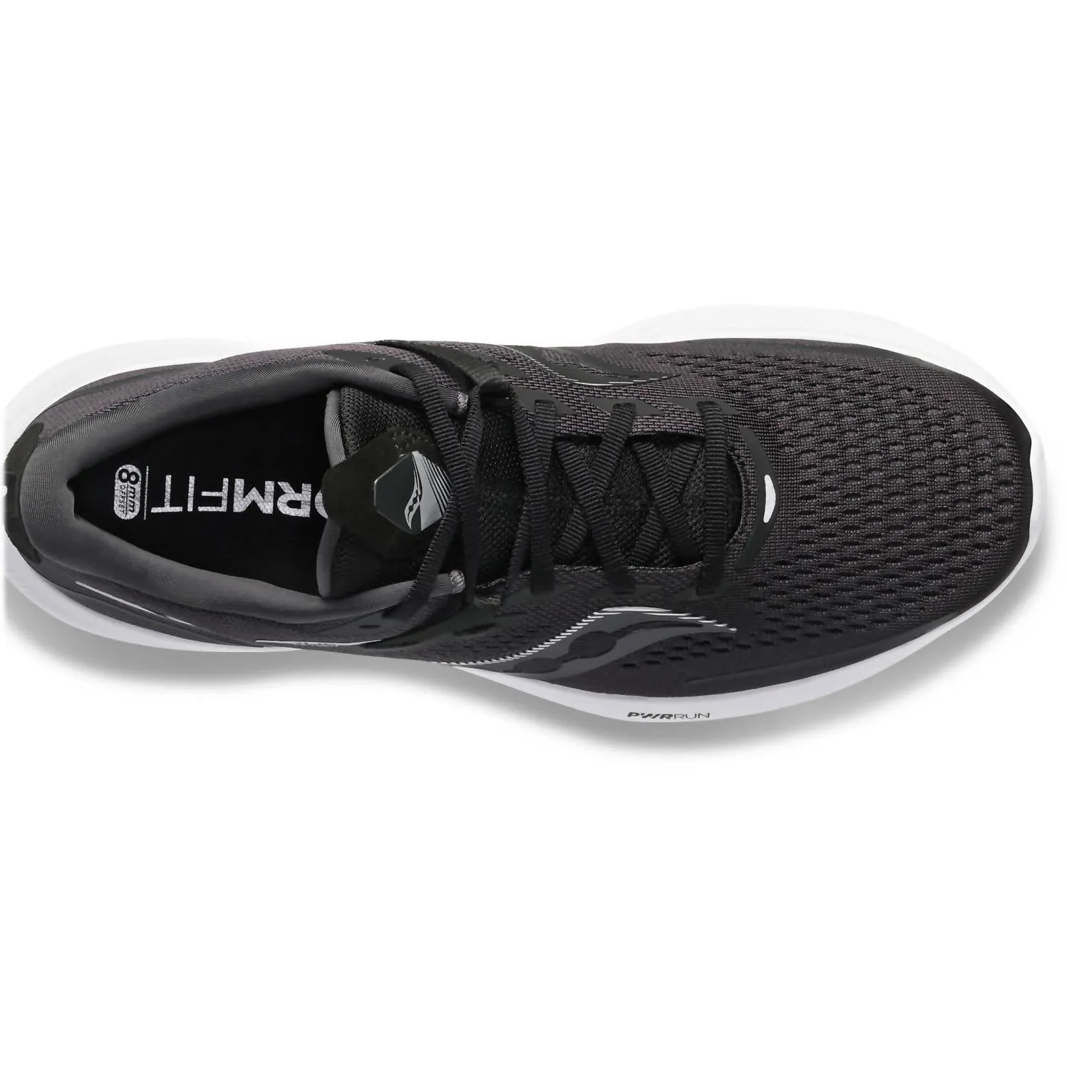 Women's Ride 15 Running Shoes In Black/white