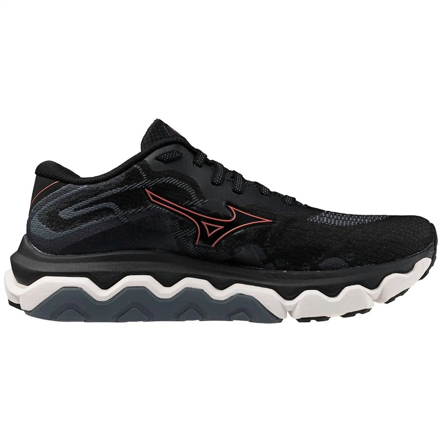 Women's Wave Horizon 7 Running Shoes - Wide In Black/dubarry